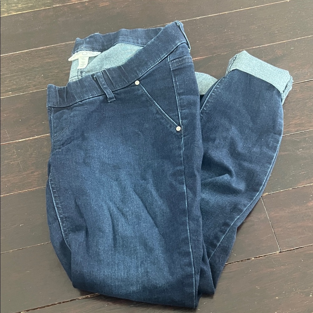 Jessica Simpson Dark Blue Maternity Jeans